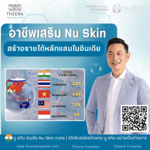 อาชีพเสริม Nu Skin: สร้างรายได้หลักแสนในอินเดีย