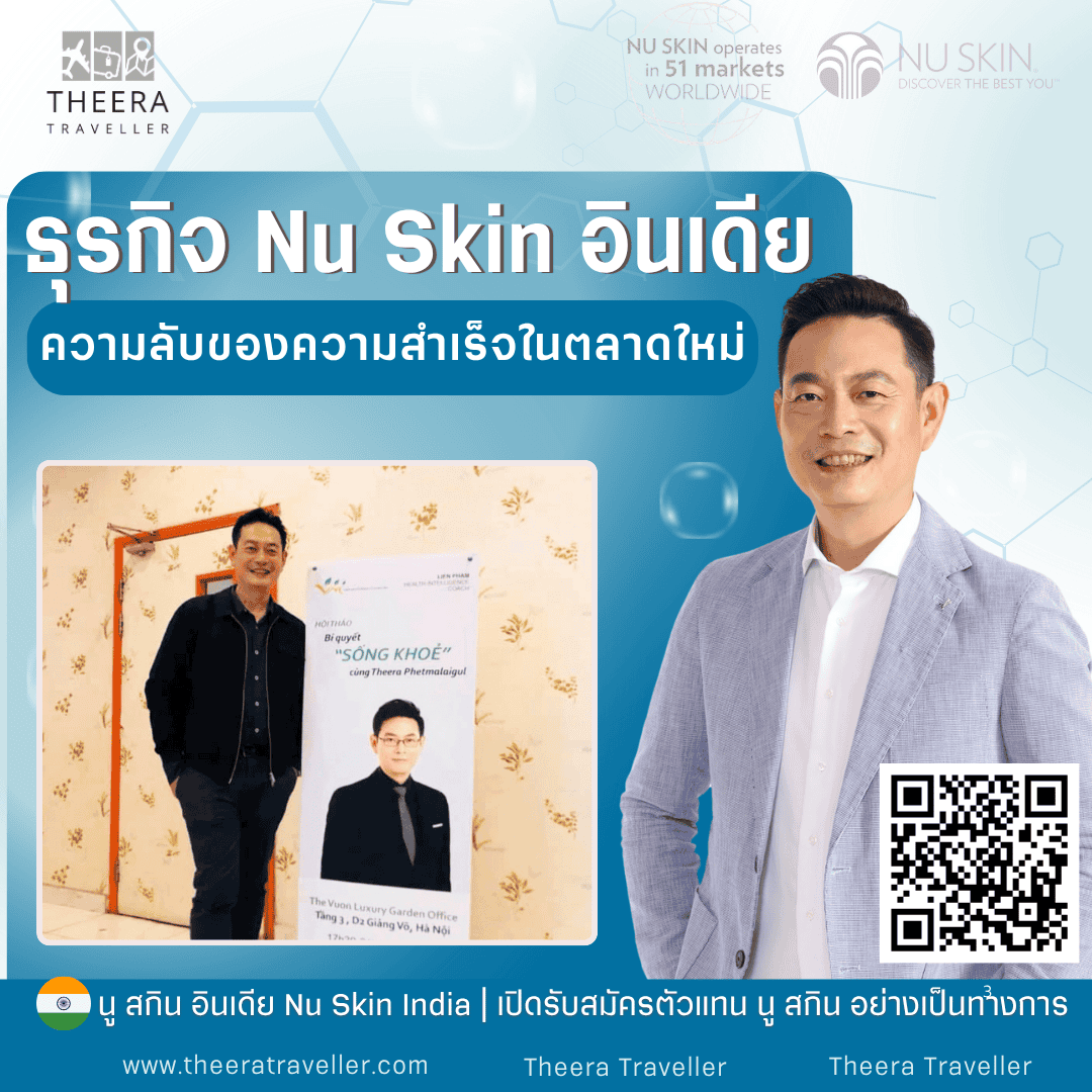ธุรกิจ Nu Skin อินเดีย ความลับของความสำเร็จในตลาดใหม่
